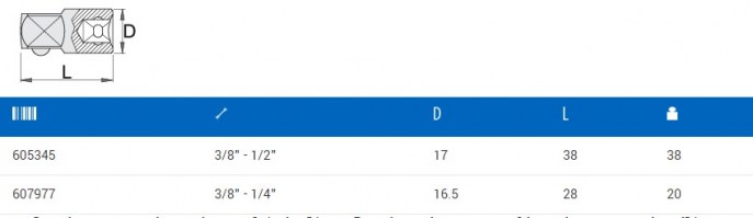 Προσαρμοστής 3/8